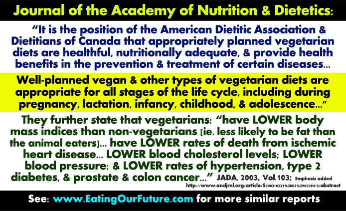 Why How Vegetarian Vegan Diet Benefits Diets is are Healthy Healthier Healthiest Best Wrong Right Health Science Study Reports Lower Risks Incidence Rates Cancer Heart Disease Diabetes Obesity Chronic Degenerative Diseases Cowspiracy Facts Debunked